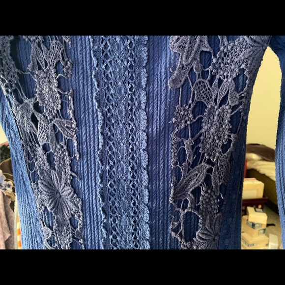 Free People backless sweater dress - Picture 2 of 4